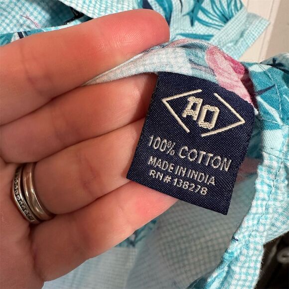 Amongst Others Men's 4X Hawaiian Button-Up Shirt Multicolor Short Sleeve Casual - Picture 5 of 5